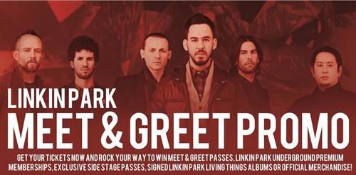 Scala Events Linkin Park Meet & Greet Promo 2013