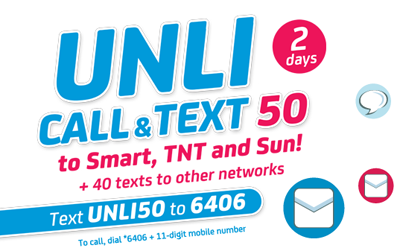 Smart Prepaid Unli Call & Text Promos