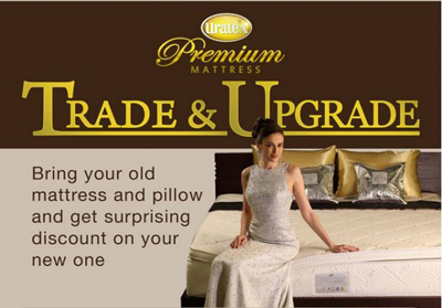Uratex Premium Matress Trade Upgrade Promo 2013