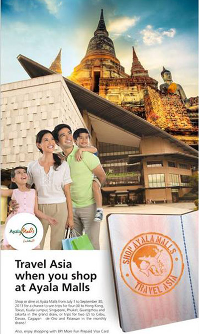 Shop Ayala Malls Travel Asia Promo - How to Join