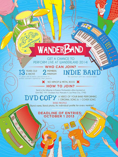 Wanderband Perform live at Wanderland 2014 Contest