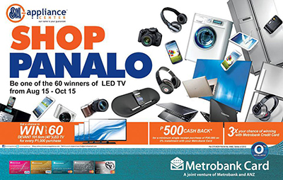 Win 40inch LED TV at Shop Panalo Promo 2013