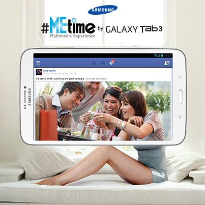 Samsung Galaxy Tab 3 MEtime Raffle Promo Win Exciting Prizes