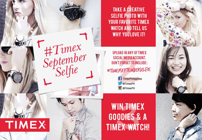 Timex September Selfie Contest-Win Timex Watch