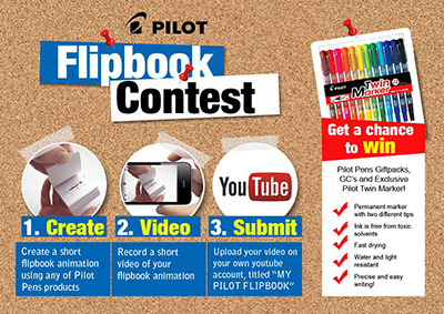 Pilot Flipbook Contest 2013