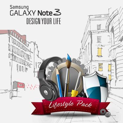 Samsung Galaxy Note 3 Lifestyle Pack Promo 2013