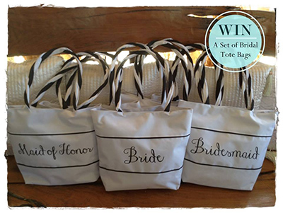 Wedding Philippines Giveaway Alert Win a Set of Bridal Tote Bags