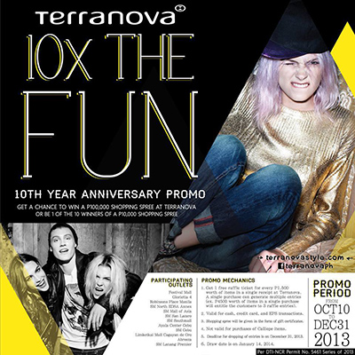 Terranova 10th Anniversary Promo 2013