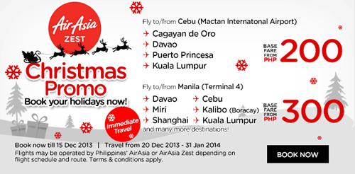 Air Asia Philippines Christmas Promo