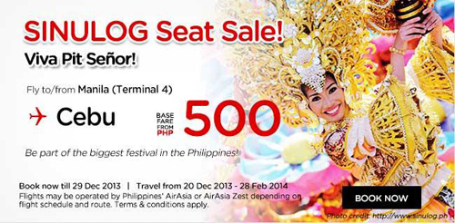 Air Asia Sinulog Seat Sale