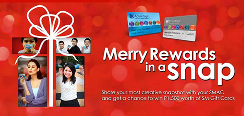 SM Advantage Merry Rewards in a Snap Promo