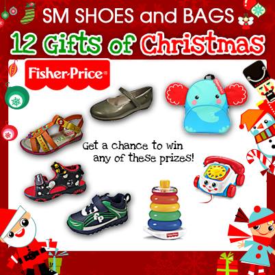 SM Shoes and Bags 12 Gifts of Christmas - Fisher Price Giveaway