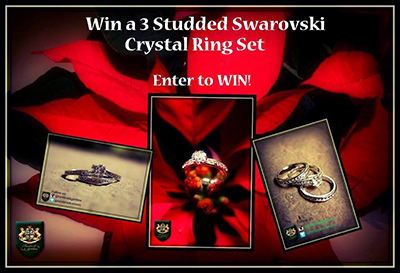 Win a 3 Studded Swarovski Crystal Ring Set at Fernwood Gardens Promo