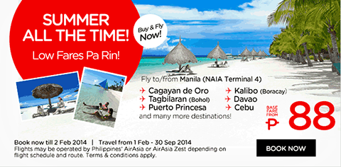 AirAsia Summer Seat Promo 2014