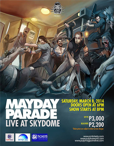 MAYDAY PARADE Live at Skydome 2014