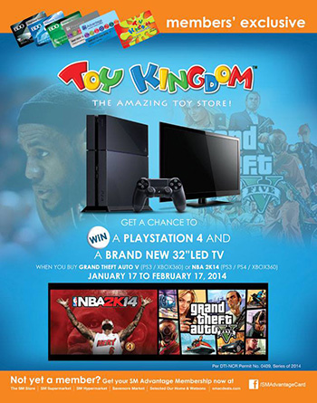 Toy Kingdom Promo - Win Playstation 4 and 32in LED TV