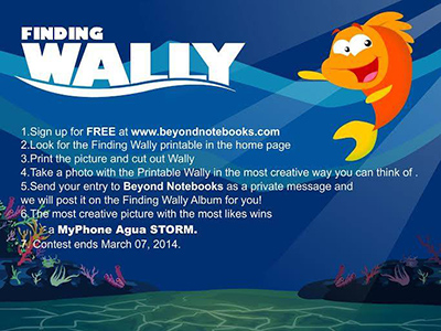 Win a MyPhone Agua STORM at FINDING WALLY contest