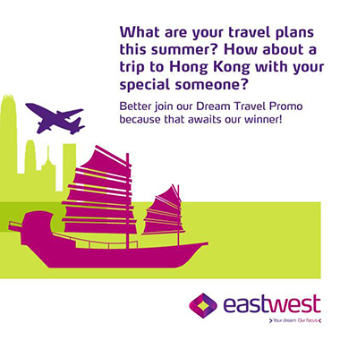 EastWest Dream Travel Promo Mechanics