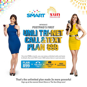 Smart Postpaid introduce Tri-Net Plan 899 Promo
