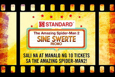 Standard Appliances The Amazing Spider-Man 2 Sine Swerte Promo