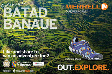 MERRELL Win Batad Banaue Adventure for 2 Promo