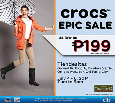 CROCS Epic Sale 2014