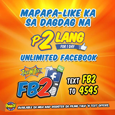 Talk N Text Unlimited Facebook FB2 Promo - www_unlipromo_com