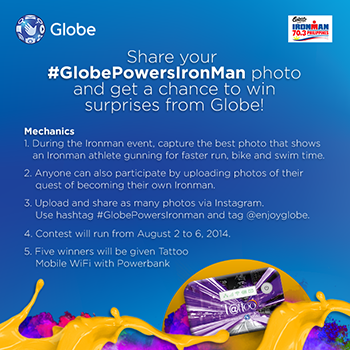 Win Globe Mobile Wifi with Powerbank Promo