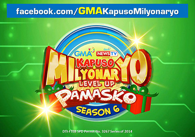 Kapuso Milyonaryo Level Up Pamasko Promo Drop Boxes Centers www_unlipromo_com